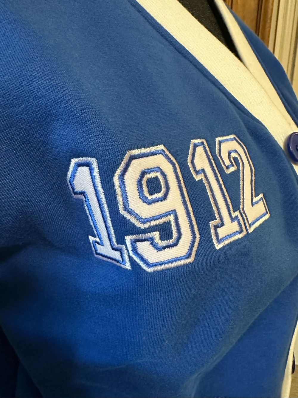 TSU Tigers Tennessee State Univer Embroidered Varsity Cardigan XS Fits Women’s M - Picture 6 of 15